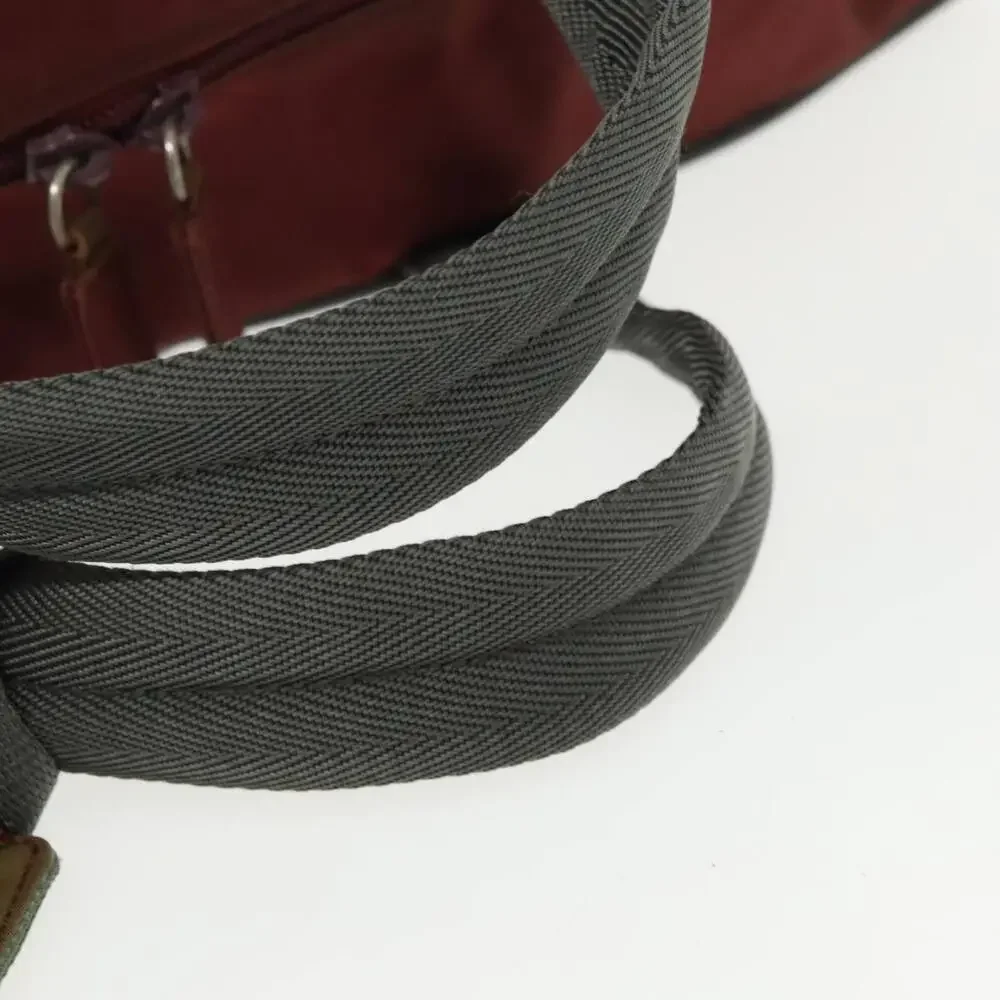 PRADA Sports Boston Bag Nylon Red